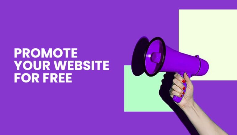 promote your website for free banner